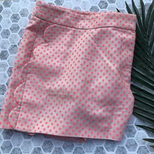 J. Crew Scalloped Shorts